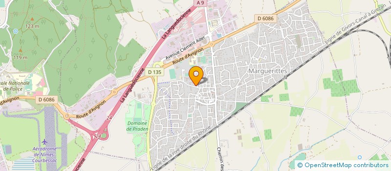 localisation de l'entreprise MADAME MURIEL RAMARE  MARGUERITTES