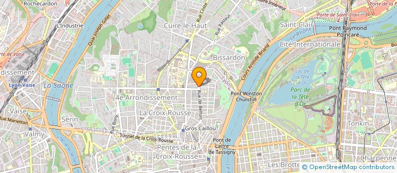 localisation de l'entreprise MADAME MURIEL RAYMOND à LYON