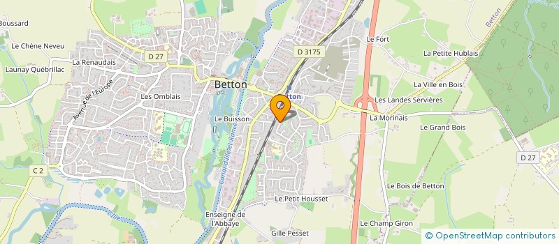 localisation de l'entreprise MADAME MURIEL RICHARD  BETTON