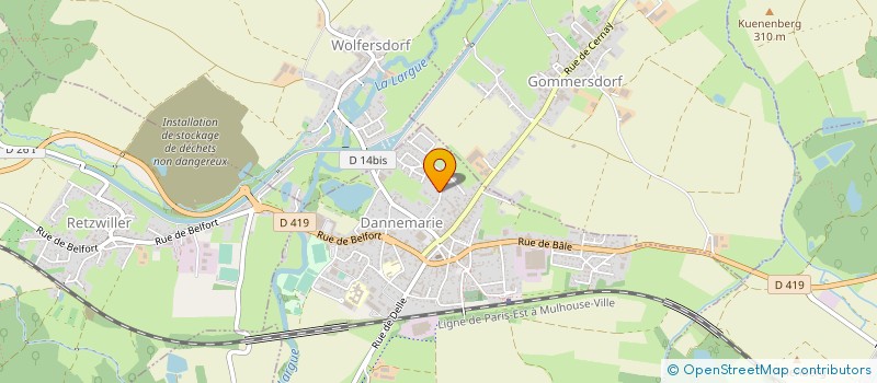 localisation de l'entreprise MADAME MURIEL RICHARDOT  TRAUBACH-LE-HAUT