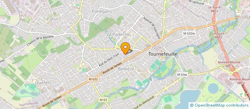 localisation de l'entreprise MADAME MURIEL RICHL à TOURNEFEUILLE