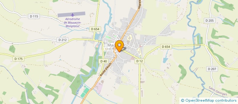 localisation de l'entreprise MADAME MURIEL RIEUNIER  MAUVEZIN