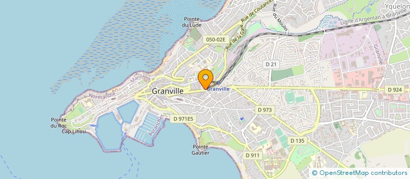localisation de l'entreprise MADAME MURIEL ROUX à GRANVILLE