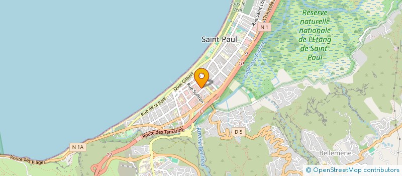 localisation de l'entreprise MADAME MURIEL SADEYEN  SAINT-PAUL