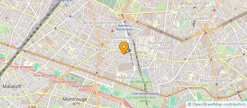 localisation de l'entreprise MADAME MURIEL SAINTE ROSE  PARIS