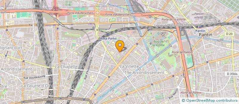 localisation de l'entreprise MADAME MURIEL SAKH  PARIS