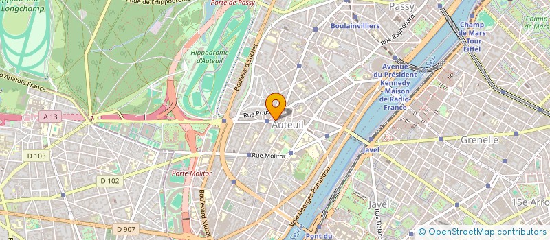 localisation de l'entreprise MADAME MURIEL SARFATI  PARIS