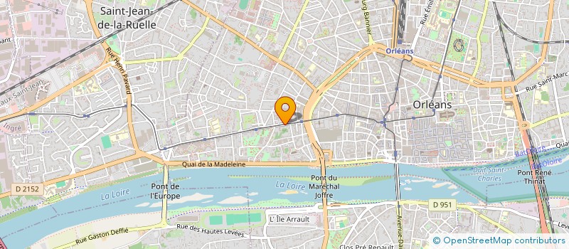 localisation de l'entreprise MADAME MURIEL SAUVEGRAIN à ORLEANS