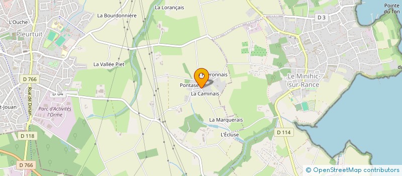 localisation de l'entreprise MADAME MURIEL SAVEY  PLEURTUIT