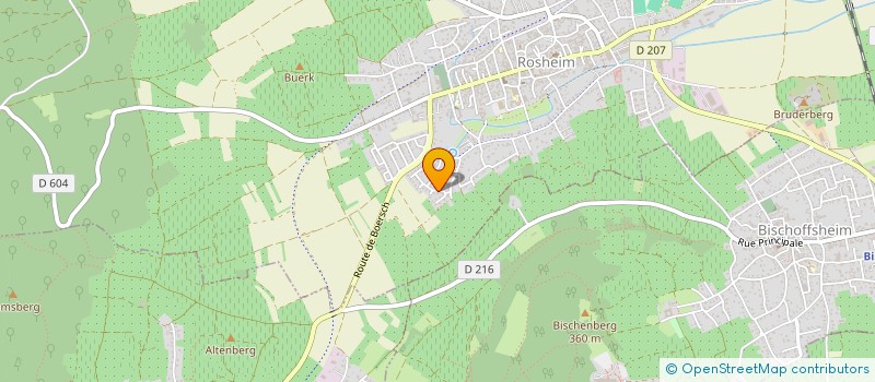 localisation de l'entreprise MADAME MURIEL SCHICKELE  ROSHEIM