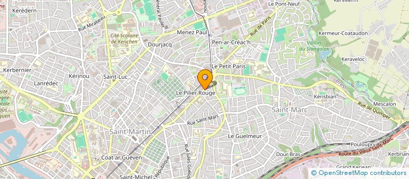 localisation de l'entreprise MADAME MURIEL SCHMITZ à BREST