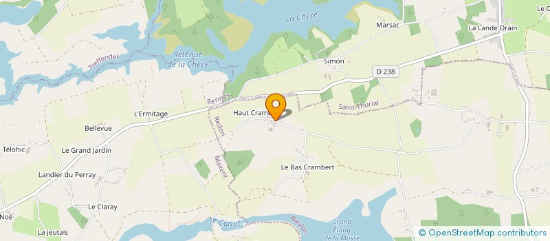 localisation de l'entreprise MADAME MURIEL SCHMOOR  MORDELLES