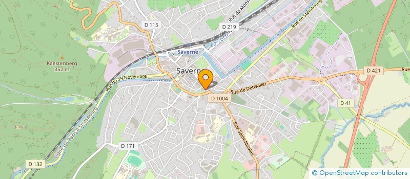 localisation de l'entreprise MADAME MURIEL SCHWAB  SAVERNE