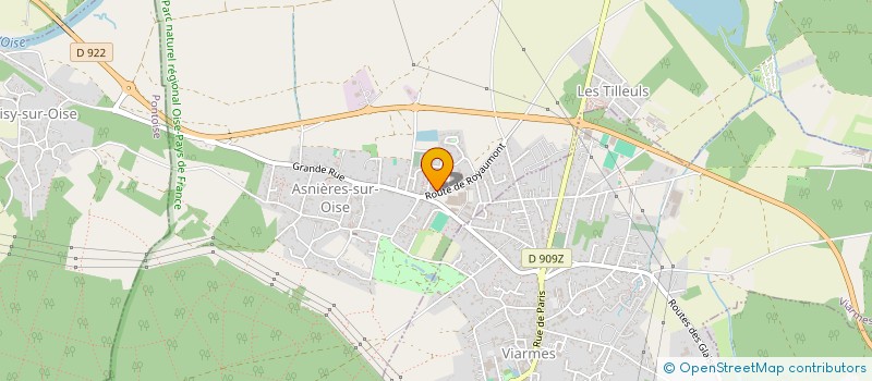 localisation de l'entreprise MADAME MURIEL SCHWEITZER  ASNIERES-SUR-OISE