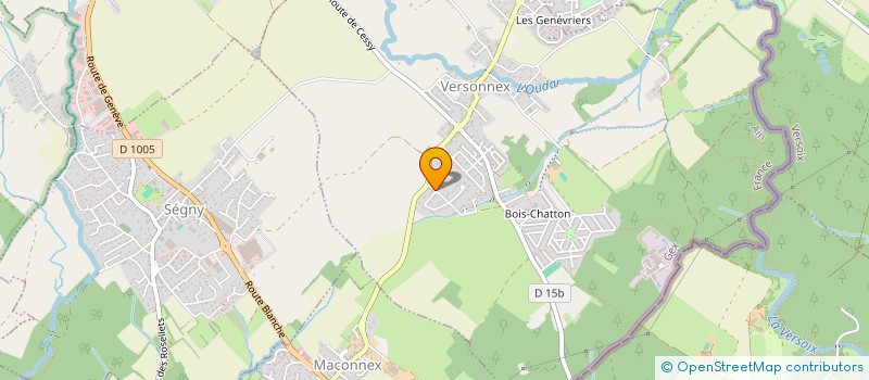 localisation de l'entreprise MADAME MURIEL SENEZE  VERSONNEX