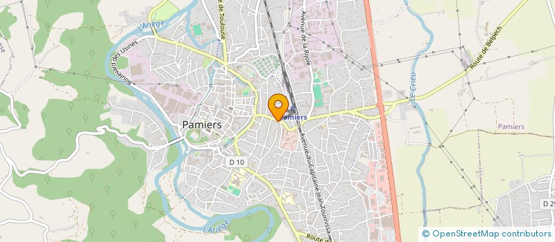 localisation de l'entreprise MADAME MURIEL SIDAN à PAMIERS