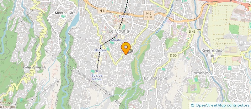 localisation de l'entreprise MADAME MURIEL SIDAT  SAINT-DENIS