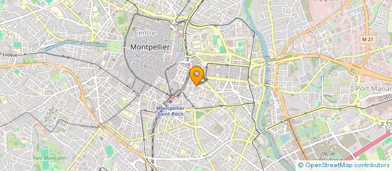 localisation de l'entreprise MADAME MURIEL SIMET à MONTPELLIER