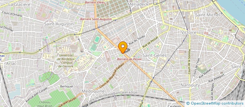 localisation de l'entreprise MADAME MURIEL SIMON  BORDEAUX