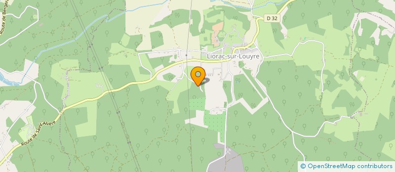 localisation de l'entreprise MADAME MURIEL SIMONET à LIORAC-SUR-LOUYRE