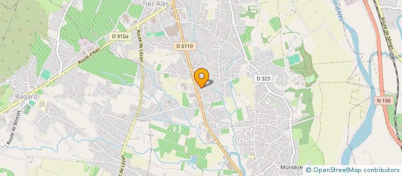 localisation de l'entreprise MADAME MURIEL SOLEIROL  SAINT-CHRISTOL-LEZ-ALES