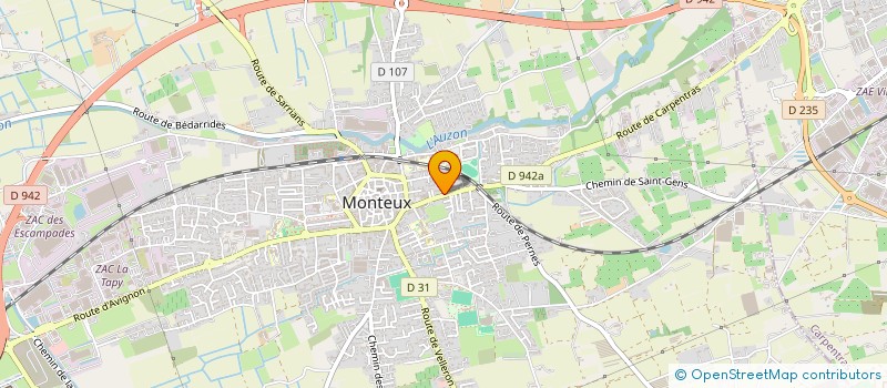 localisation de l'entreprise MADAME MURIEL SOUBRAT  CARPENTRAS