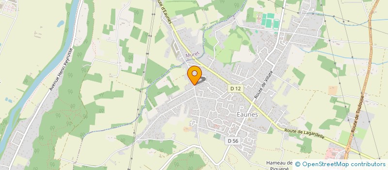 localisation de l'entreprise MADAME MURIEL SOULET  EAUNES