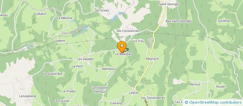 localisation de l'entreprise MADAME MURIEL SOULETIS  COUX ET BIGAROQUE-MOUZENS