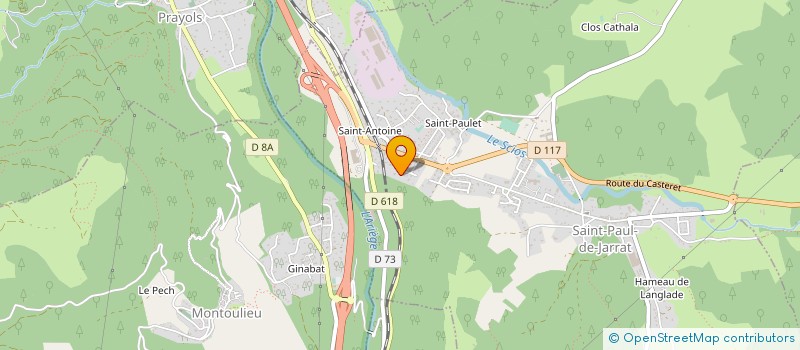 localisation de l'entreprise MADAME MURIEL SUILHARD à SAINT-PAUL-DE-JARRAT
