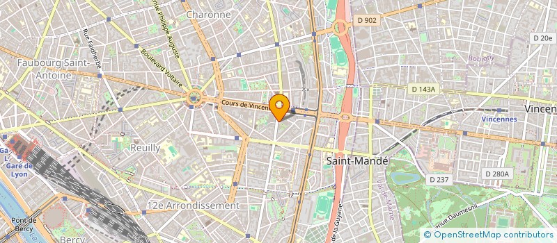 localisation de l'entreprise MADAME MURIEL SZPIRGLAS à PARIS