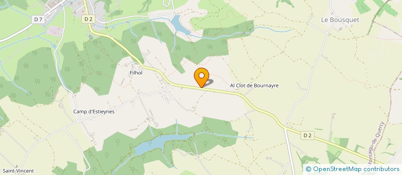 localisation de l'entreprise MADAME MURIEL SZYMCZAK  MONTAIGU-DE-QUERCY