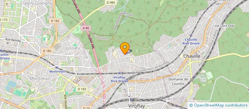 localisation de l'entreprise MADAME MURIEL TAILLE  VIROFLAY