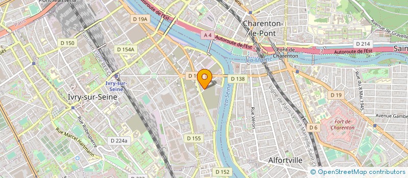 localisation de l'entreprise MADAME MURIEL TANGUY ET MONSIEUR PATRICK TIQUET  IVRY-SUR-SEINE