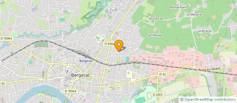 localisation de l'entreprise MADAME MURIEL TARDIVEL à BERGERAC
