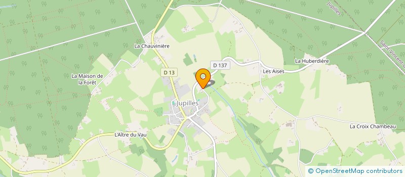 localisation de l'entreprise MADAME MURIEL TERPEREAU  JUPILLES