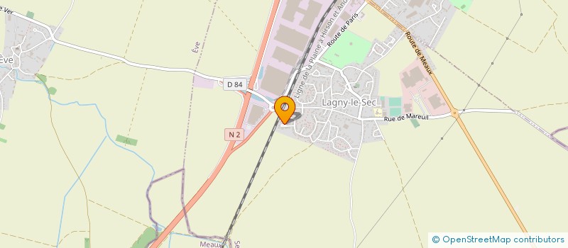 localisation de l'entreprise MADAME MURIEL TETU  LAGNY-LE-SEC