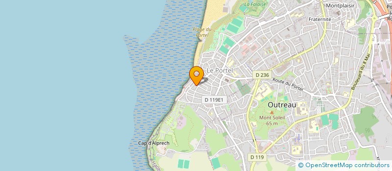 localisation de l'entreprise MADAME MURIEL TIBERGHIEN  LE PORTEL