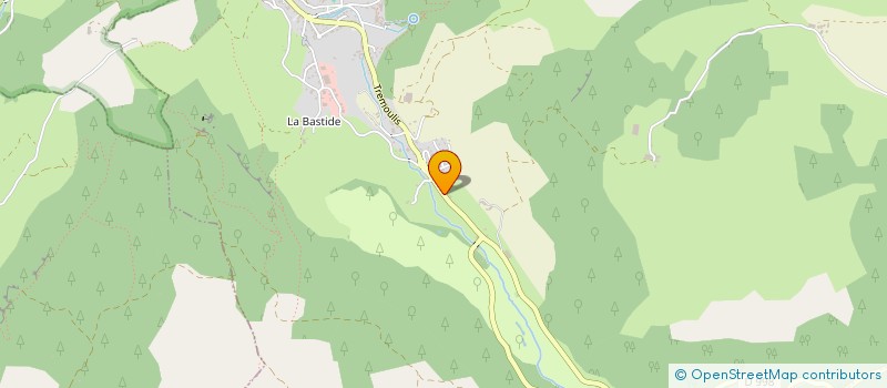 localisation de l'entreprise MADAME MURIEL TRANCHARD  LA CANOURGUE