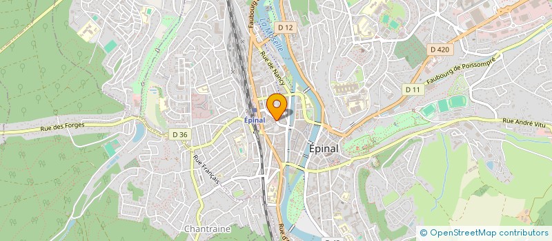 localisation de l'entreprise MADAME MURIEL TROTOT à EPINAL