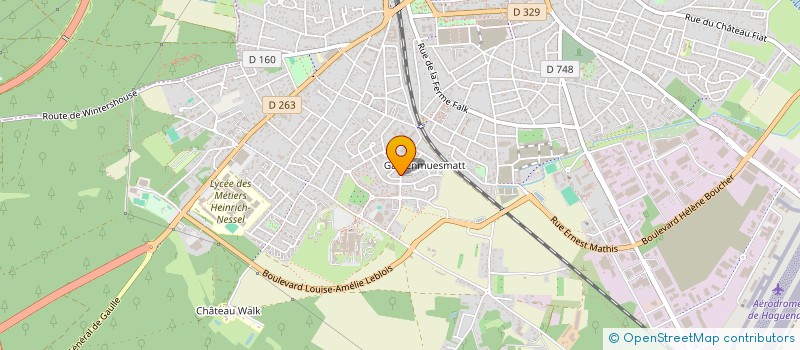 localisation de l'entreprise MADAME MURIEL ULM à HAGUENAU