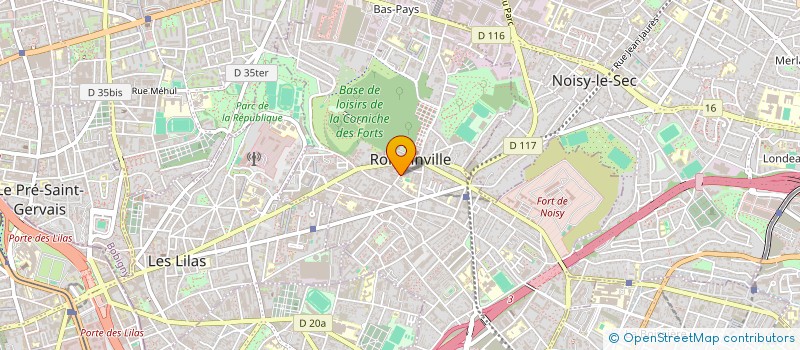 localisation de l'entreprise MADAME MURIEL VALAT à ROMAINVILLE