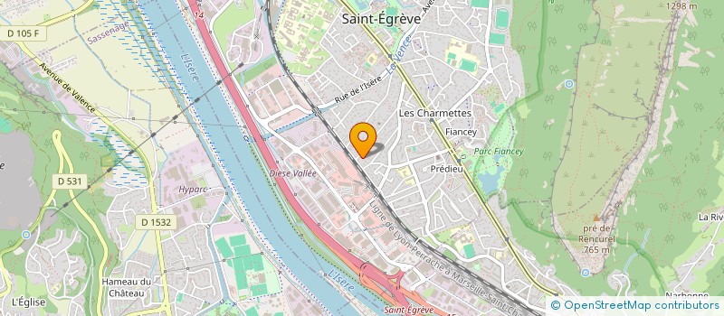 localisation de l'entreprise MADAME MURIEL VARIN  SAINT-EGREVE