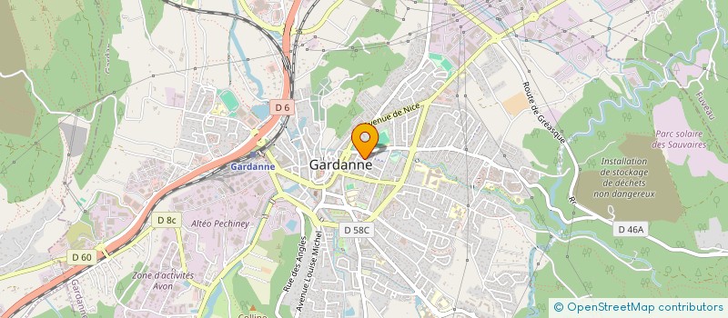 localisation de l'entreprise MADAME MURIEL VELLA à GARDANNE