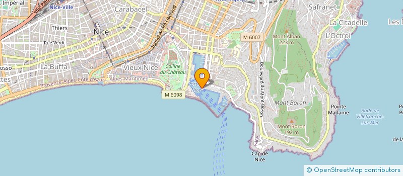 localisation de l'entreprise MADAME MURIEL VENDITTI à NICE