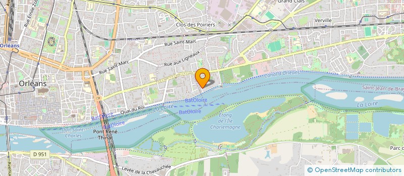 localisation de l'entreprise MADAME MURIEL VERITE à SAINT-JEAN-DE-BRAYE