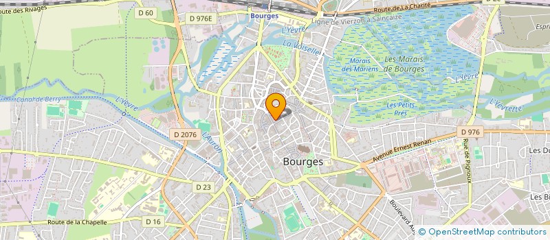 localisation de l'entreprise MADAME MURIEL VERRIER  BOURGES