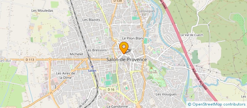 localisation de l'entreprise MADAME MURIEL VERT  SALON-DE-PROVENCE
