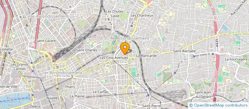 localisation de l'entreprise MADAME MURIEL VICTORIA RAVALASON à MARSEILLE