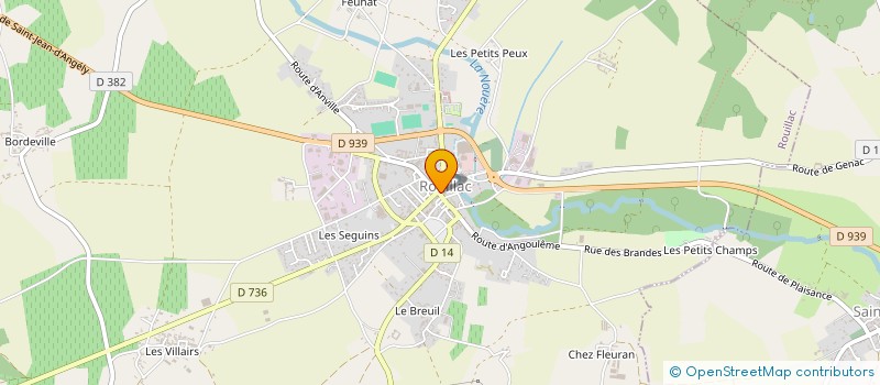 localisation de l'entreprise MADAME MURIEL VRIGNON à ROUILLAC