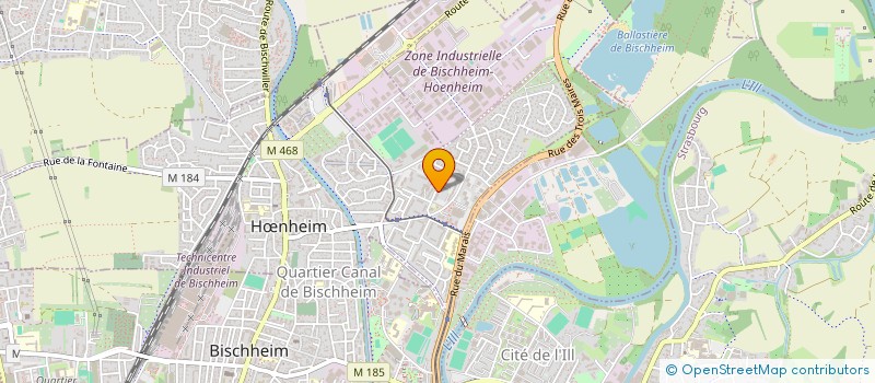 localisation de l'entreprise MADAME MURIEL WAGNER  HNHEIM